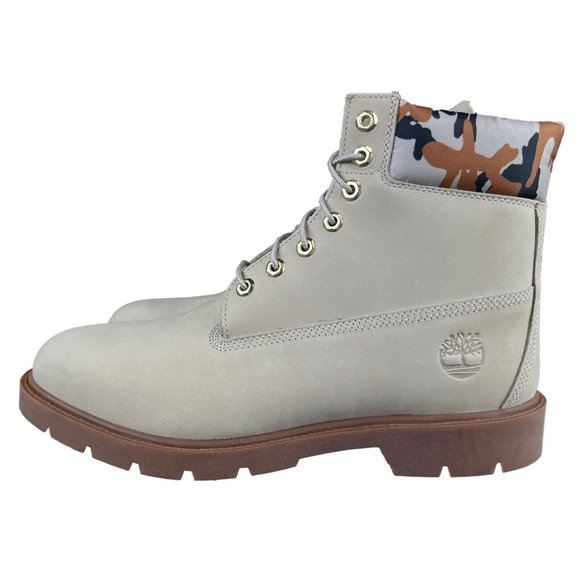 Timberland Classic 6" Light Beige Camo Nubuck Boots Men's Size 11 M - Picture 3 of 9